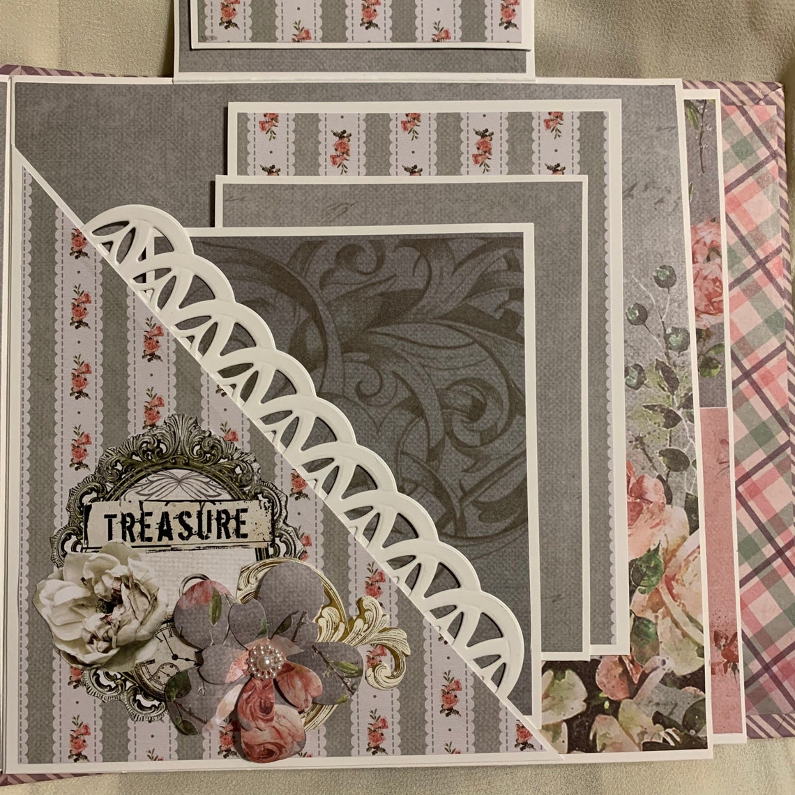 Handmade Scrapbook Memories Are Forever Album Etsy