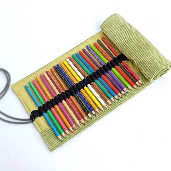 Roll up Pencil Case Etsy