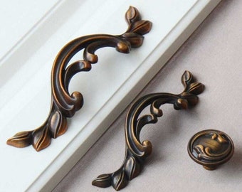 2.5" 3.75" 5" Drawer Handles Cupboard handle Carving Handle pulls knob Dresser handle Cabinet Wardrobe Handle Knobs Hardware 64 96 128mm