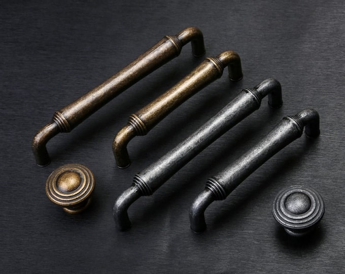 Gold Ring Pulls Drawer Pull Knob Handles Dresser Handle Knobs Etsy