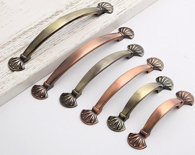 Gold Ring Pulls Drawer Pull Knob Handles Dresser Handle Knobs Etsy