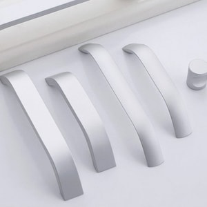 3,75 &quot;5 &quot;6,3&quot; Moderne Schubladengriffe Küchengriffe Kommode Knäufe Möbelknäufe Schrankgriffe Kleiderschrank Schrankgriffe Türgriffe 96 128 160mm