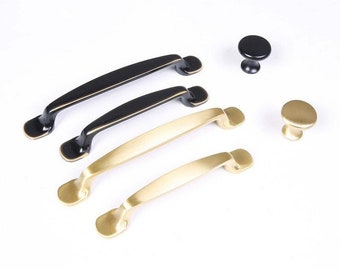 3.75" 5" Drawer Handles Brass Handles Pulls Knobs knobs Dresser handle Knob Cabinet Handle Pulls Cupboard Handles Knobs Hardware 96 128mm