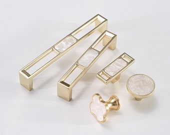 Clover Knäufe Knäufe Blume Knäufe Griffe Pulls runde Knäufe Küchenschrank Türgriff Pull Schrank Kleiderschrank Griffe zieht Hardware