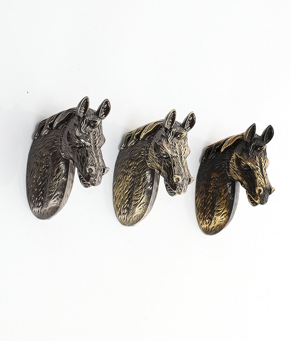 Gun Horse pulls Knob Animal Door Handle Drawer pulls knob Dresser handle Wardrobe pulls Cabinet Pulls Knobs Closet handle Cabinet Hardware