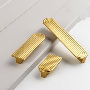 Brushed Gold Round Knob Drawer Handles Black Annual ring Dresser handle Pulls Cabinet Pulls Knobs Wardrobe handles Cupboard pulls Hardware