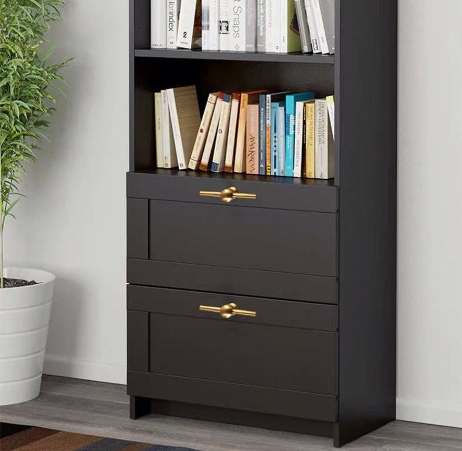 Gold Ring Pulls Drawer Pull Knob Handles Dresser Handle Knobs Etsy