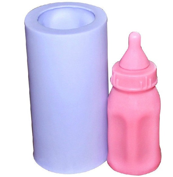 3D Baby Bottle Feeder Candle Mold Soap Moulds Flexible Etsy