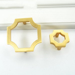 Vintage Gold Drawer Door pull knob Handle Dresser pulls Handle Cabinet Pulls Knobs Wardrobe handle knob pull Cupboard Handles Pulls Hardware