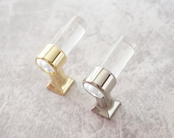 Klare Acryl Kleiderhaken Türgriffe Knöpfe Zieht Schubladengriffe zieht Knöpfe Kristallhaken Kommode Griff Schrankgriff Hardware Aufhänger