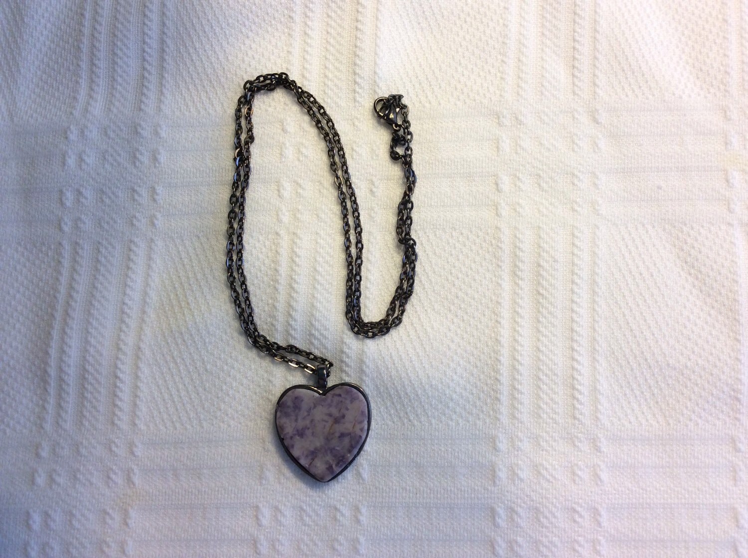 Flower Petal Memorial Necklace Etsy