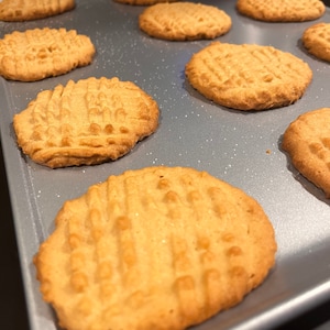 Cookies Homemade Peanut Butter Cookies 1 dozen