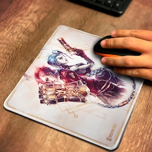 League of Legends &quot;Arcane&quot; - Mouse Pad (30cm x 25cm) | Vi & Jinx