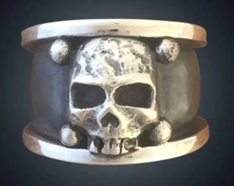 Silver Skull Ring