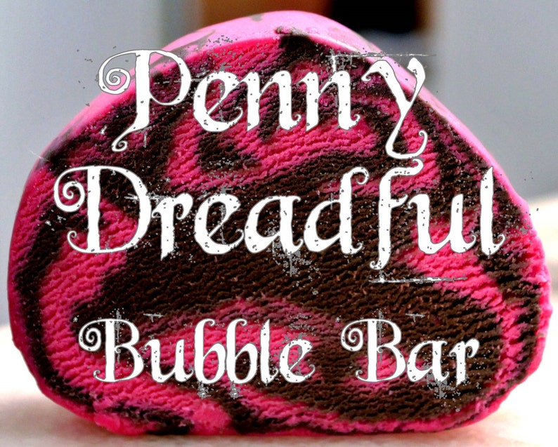 Penny Dreadful Double Batch Bubble Bar Black Cherry Dark Etsy