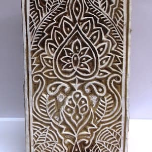 Indian Hand Carved Wooden Printing Blocks Wooden Printing Stamps Textile wood printing Stamps wood printing blocks WALLPAPER DESIGN TOOL
