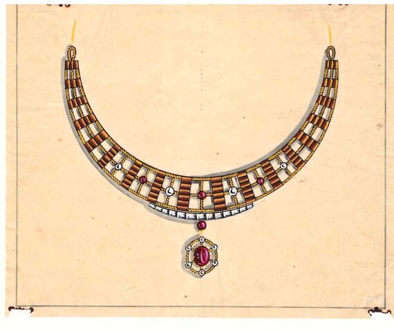 Old model necklace best sale designs
