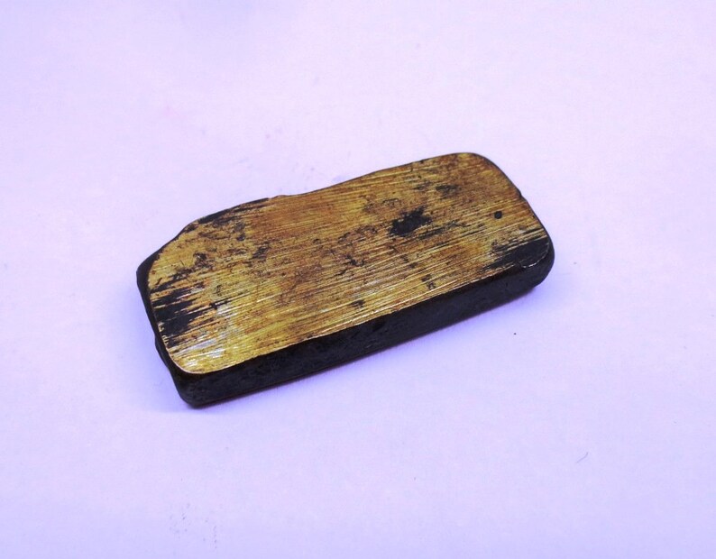 Vintage Indian Brass Bronze Jewelry Making tool Mould Stamp Dye Wax Seal ring design Heart imprint Pattern