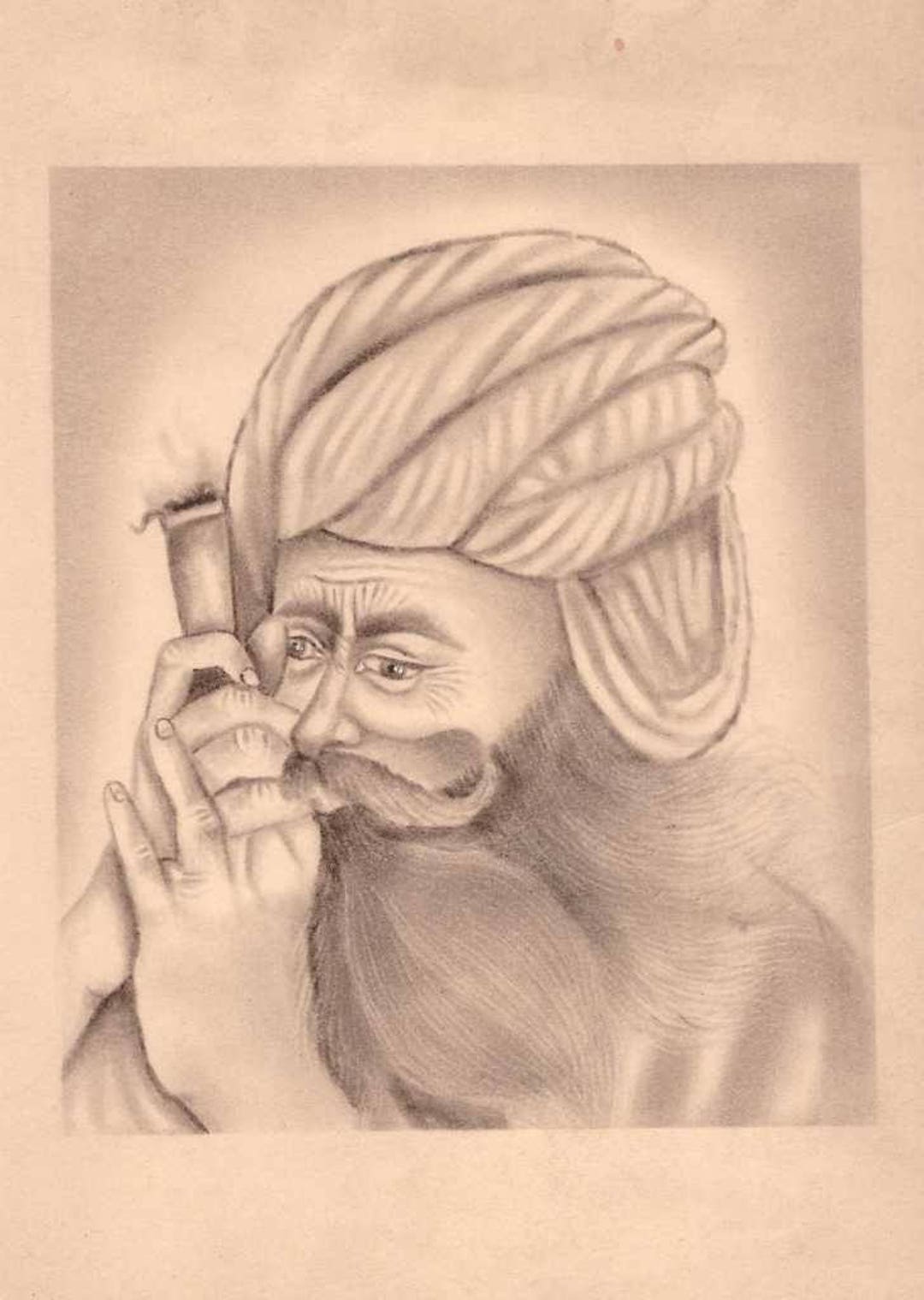 Guru Nanak Dev Ji Orignal Picture In Size - 16 X 12 – SikhiArt