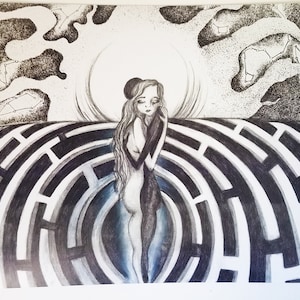 Duality&#39;s Embrace 11x14 Matte Print