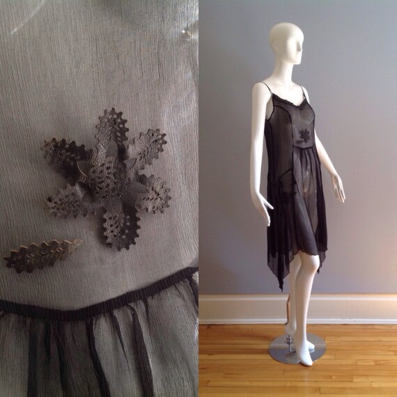 flapper slip dress