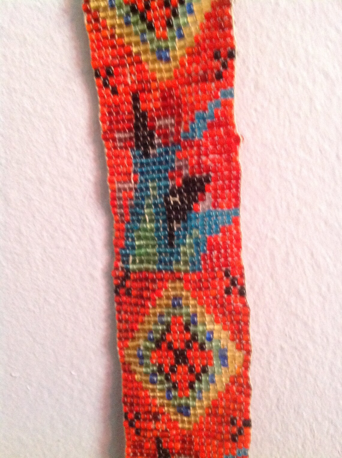 Antique Seed Bead Belt Very Rare Vintage Native Waist Wrap Etsy.de