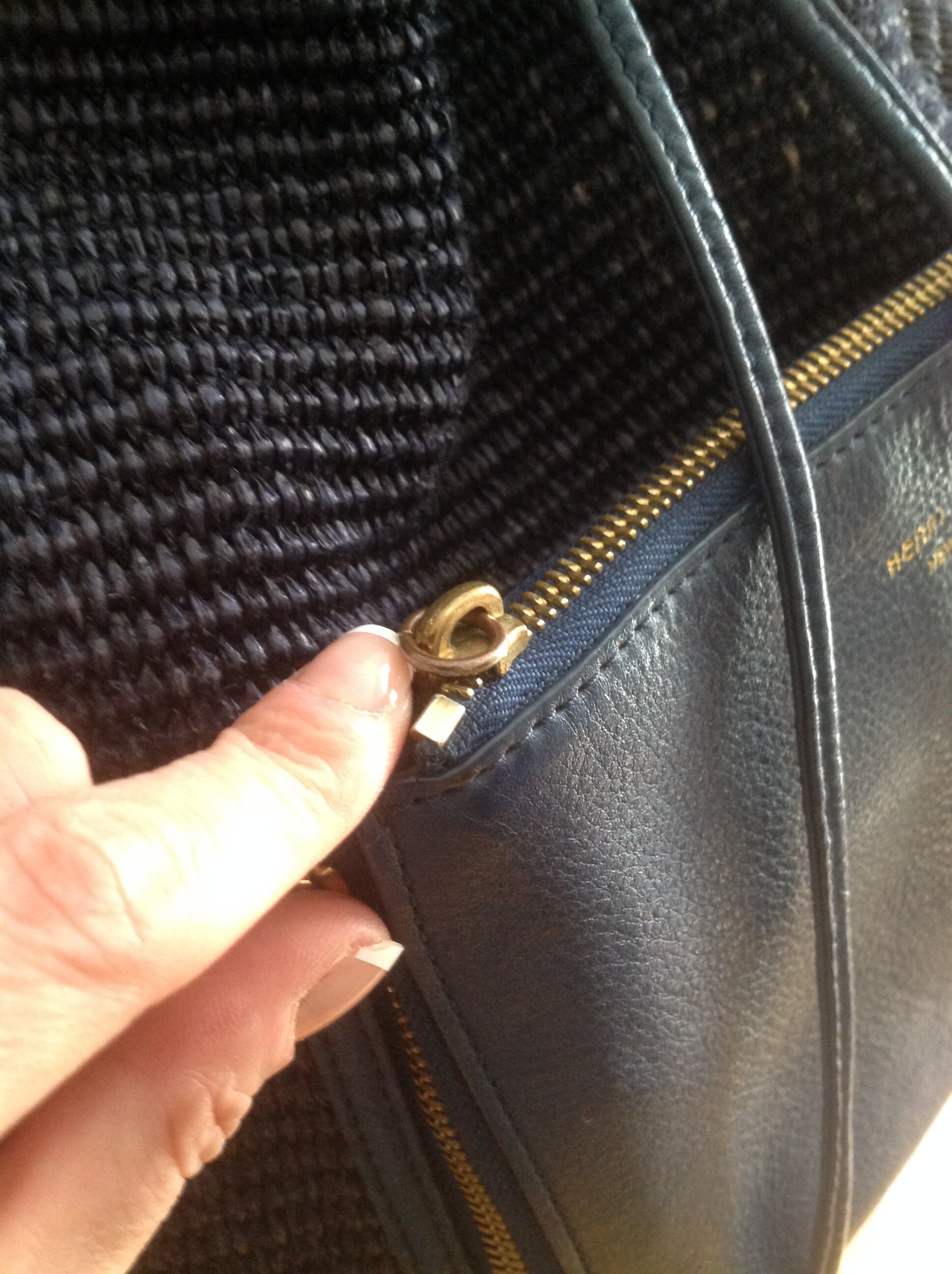 henri bendel straw bag