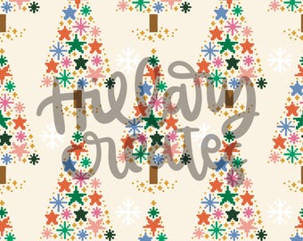 Cross stitch Christmas | Seamless Pattern