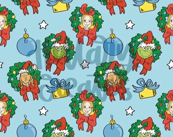 Where are you Christmas? | Seamless Pattern