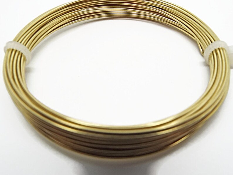 Jewelry Wire Brass Craft Wire Wire Wrapping 0.8mm Brass Wire 20 Gauge 6 Metres Non Tarnish Mixed Media Wire UK Wire Supply