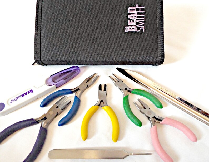 Beadsmith Tool Kit Mini Plier Kit Jewelry Plier Set Set of Etsy Denmark