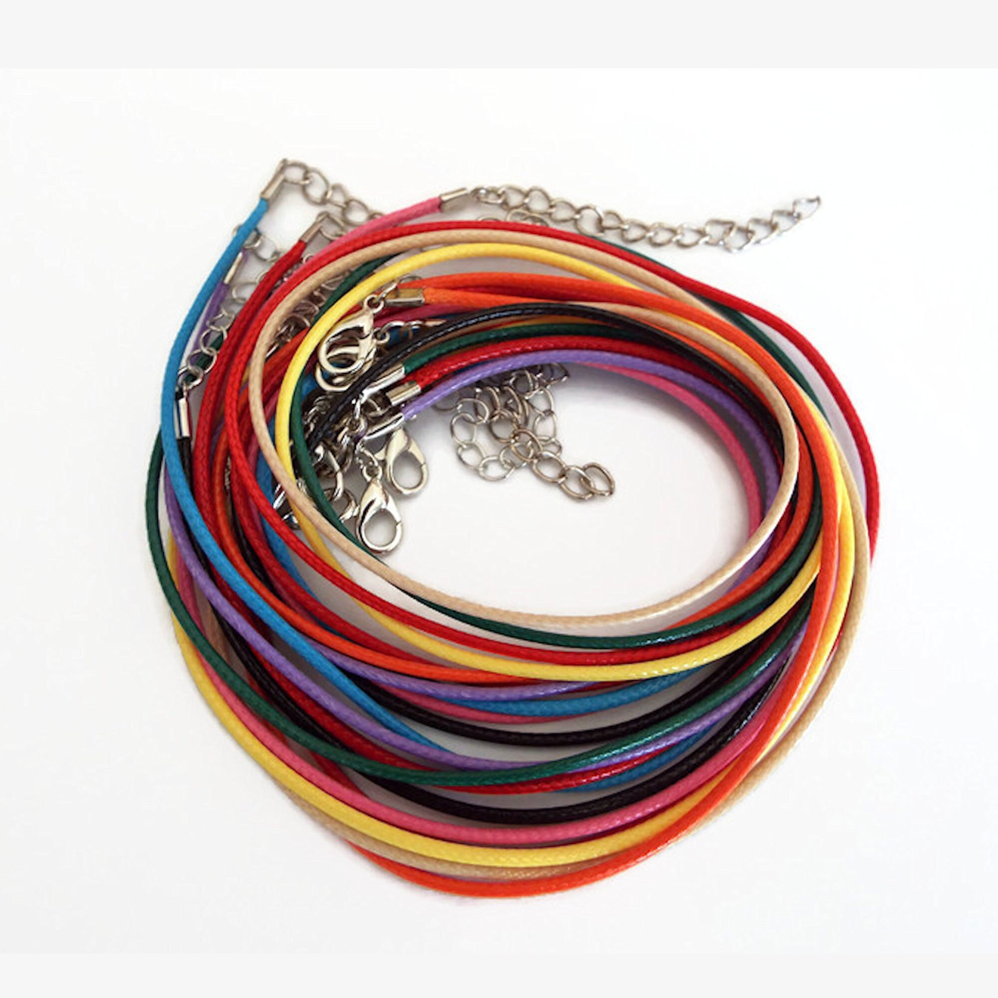 Fil Coton Ciré 1 Mm Violet - 10 Mètres | Création Bijoux Fantaisie | Apprêts Et Accessoires DIY