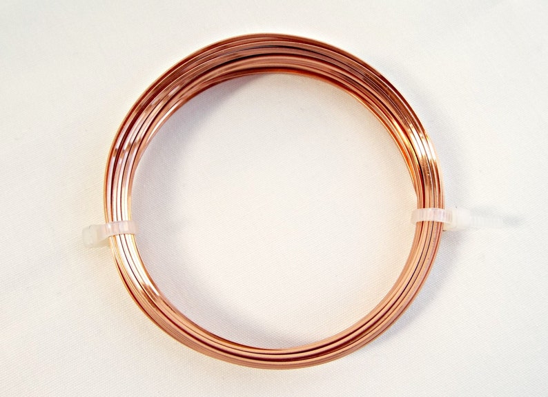 0.8mm Square Wire Copper Jewelry Wire 20 Gauge Wire 6 Etsy