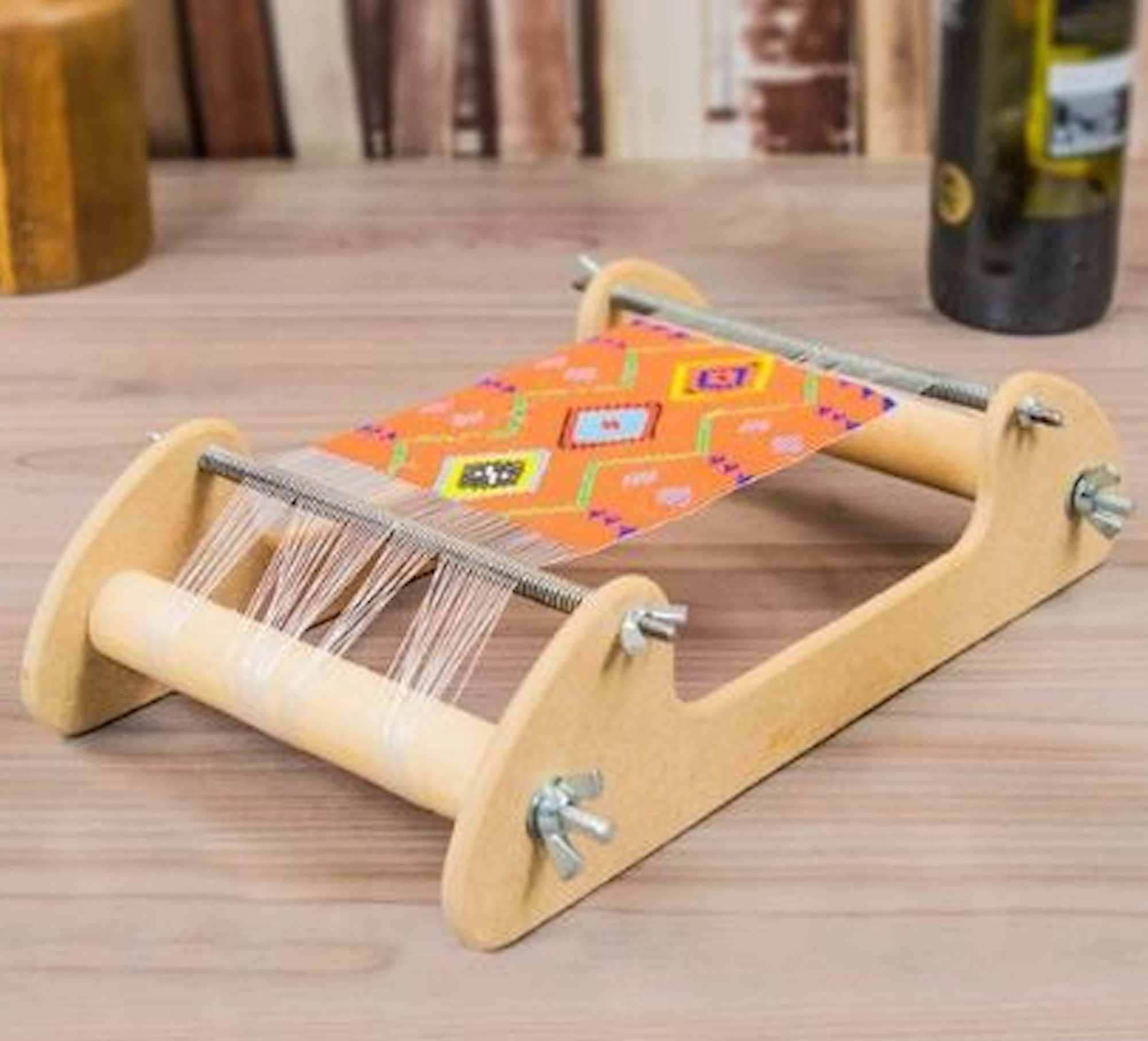 Ojibwa Bead Loom For Seed Bead Work Weaving Wood Bead Loom
