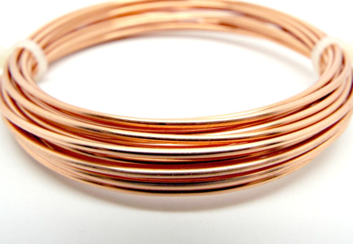 16 Gauge Copper Wire 1.25mm Wire Tarnish Resistant 3 Metre Etsy UK