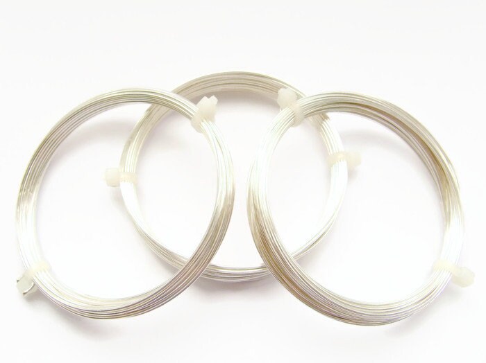 0.6mm Non Tarnish Silver Plated Copper Wire 22 Gauge 10 Metres. Wire …