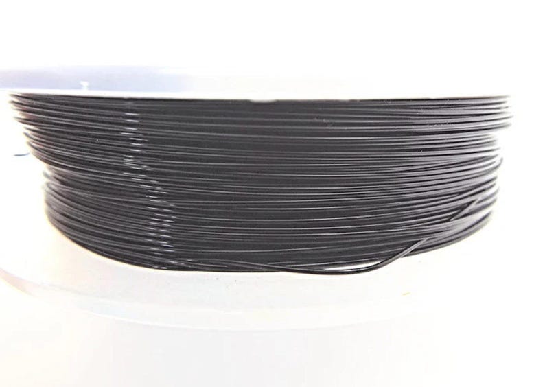 Black Copper Wire in 4 Sizes for Stone Wrapping, Jewellery Making and Crafts, 0.4mm, 0.6mm, 0.8mm, 1mm image 5
