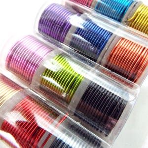 12 Pack Aluminium Wire for Jewellery and Crafts, 1mm Thickness image 5