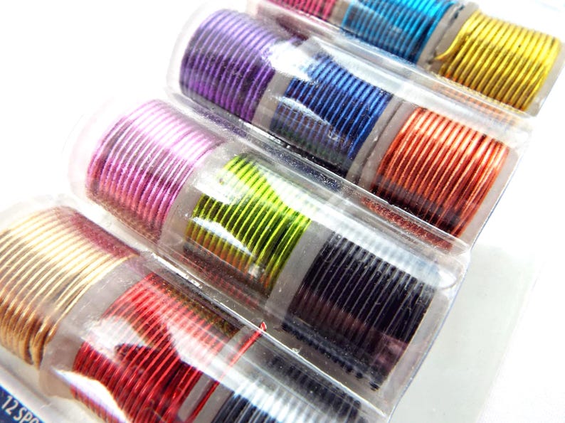 12 Pack Aluminium Wire for Jewellery and Crafts, 1mm Thickness image 5