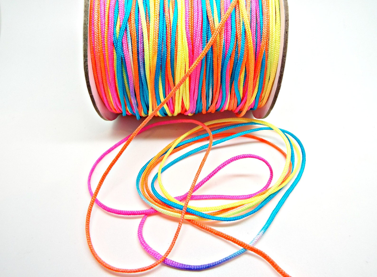 Nylon Rainbow Jewelry Cord 1.5mm or 0.8mm Rainbow Necklace & Etsy