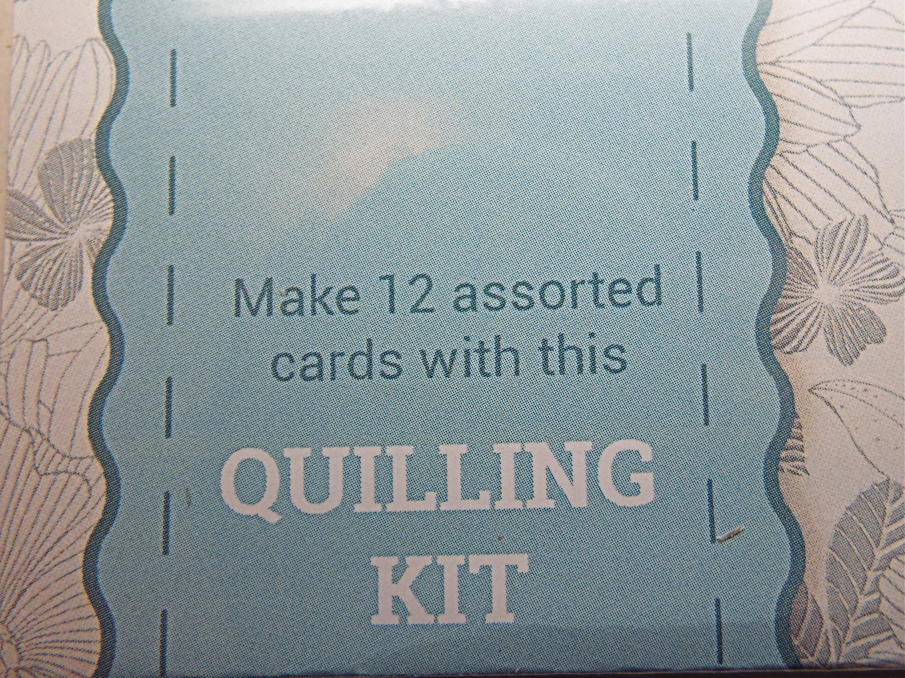 Quilling Kit Complete Starter Kit 12 Projects Make Quilled Etsy UK