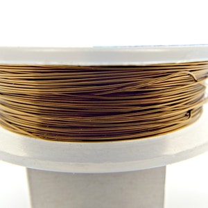 16 Ga Phosphor Bronze 1/4 Lb. Round Wire (Dead Soft) (16 Ga / 32 ft. /  Spool) : : Home