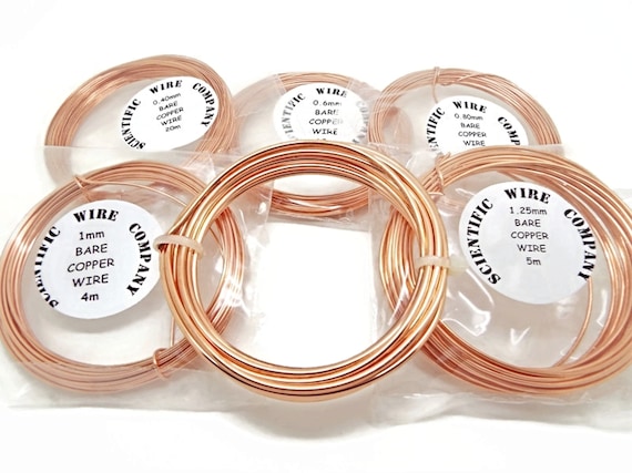 Ook Natural Copper Wire - 24 Gauge, 100 ft Coil