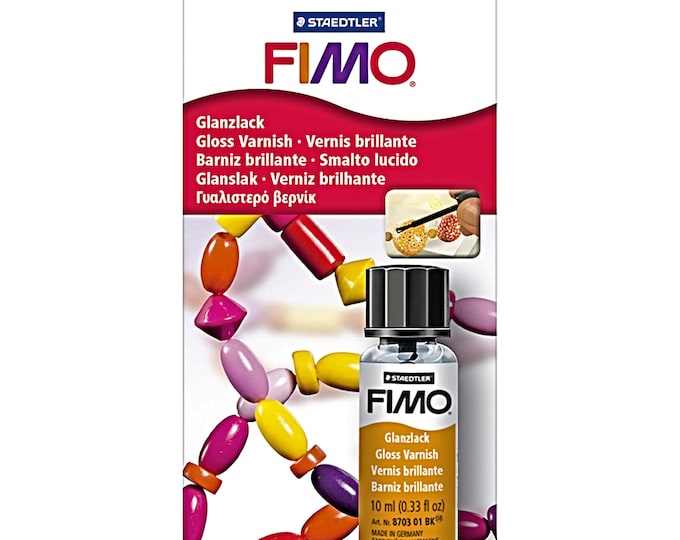 Fimo Gloss Varnish 10ml Clay Varnish Water Based Varnish Etsy UK