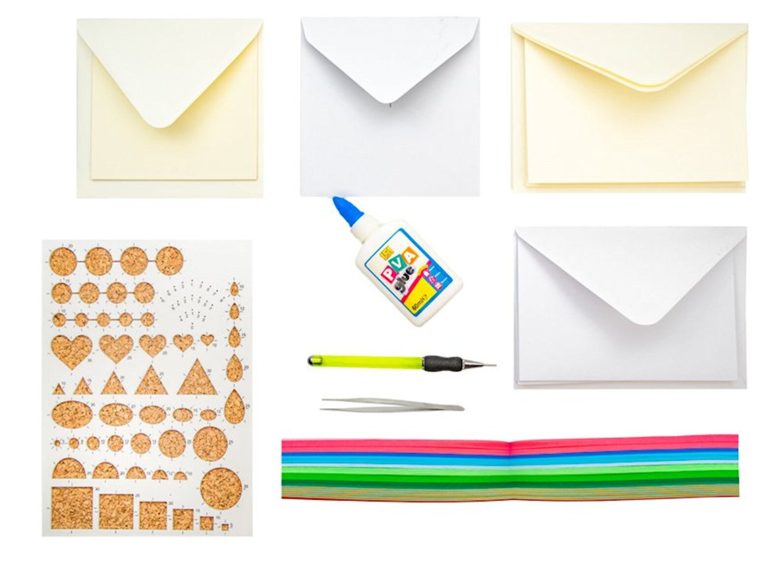 Quilling Kit Complete Starter Kit 12 Projects Make Quilled Etsy UK