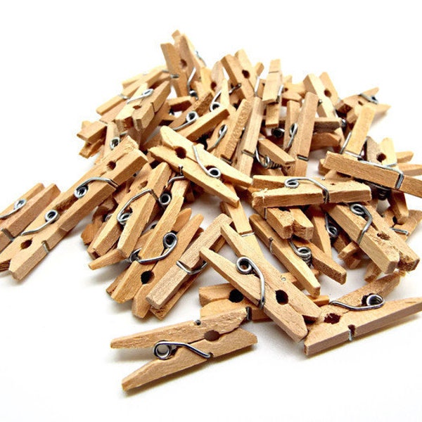 Mini Pegs - Etsy UK