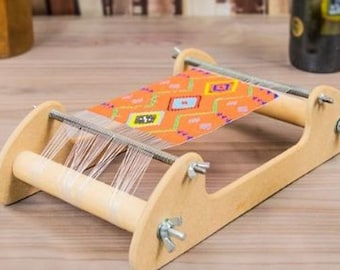 Wooden Bead Loom Kit Extra Wide, DIY Beaded Jewelry Making, Bead Weaving,  Includes Beads, Thread, Needles