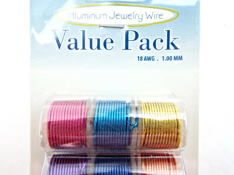 12 Pack Aluminium Wire for Jewellery and Crafts, 1mm Thickness image 4