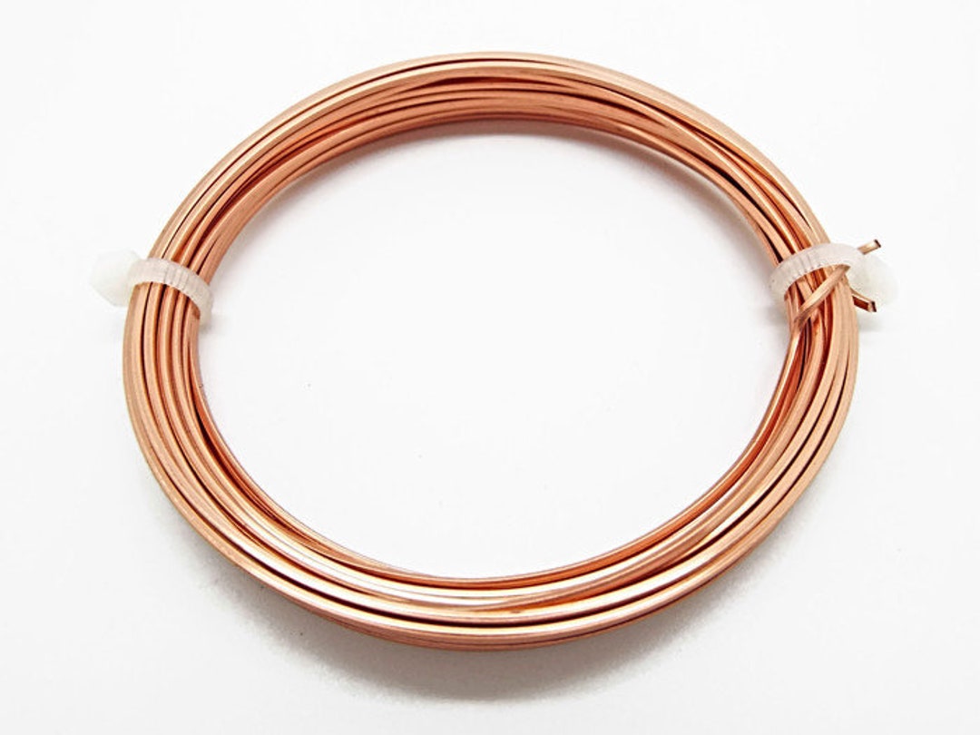 1mm Square Wire Copper Jewelry Wire 18 Gauge Wire 4 Metres Etsy