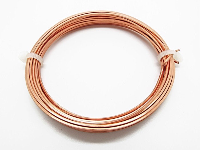 18 Gauge Square Half Hard Copper Wire: Wire Jewelry, Wire Wrap Tutorials
